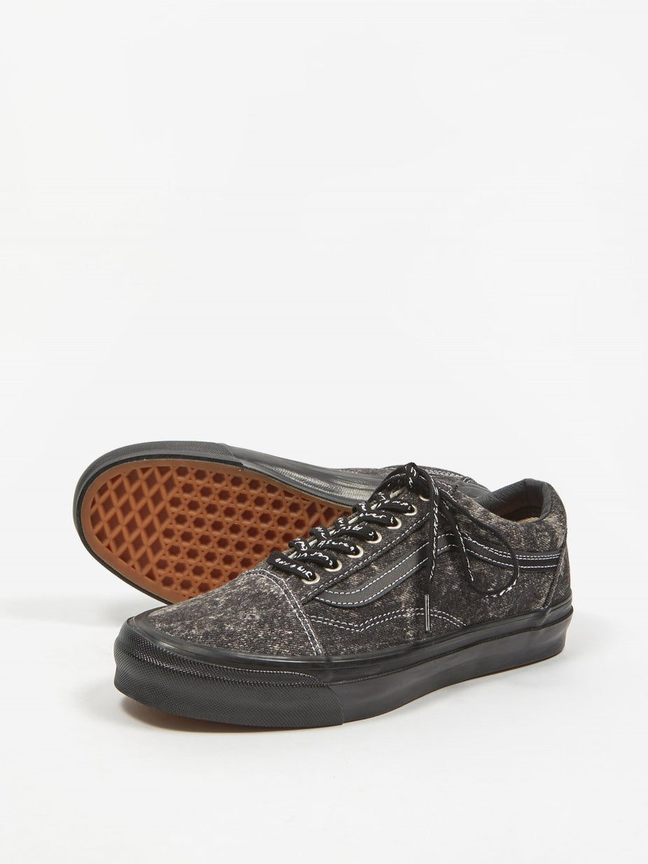 Vans Vans Vault x Jim Goldberg OG Old Skool LX - Acid Wash Denim - Grey