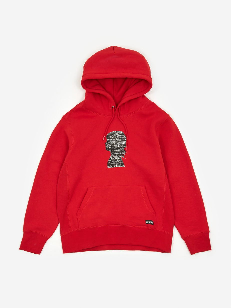 Vans Vans Vault x Jim Goldberg Silhouette Sweatshirt - Racing Red - Red