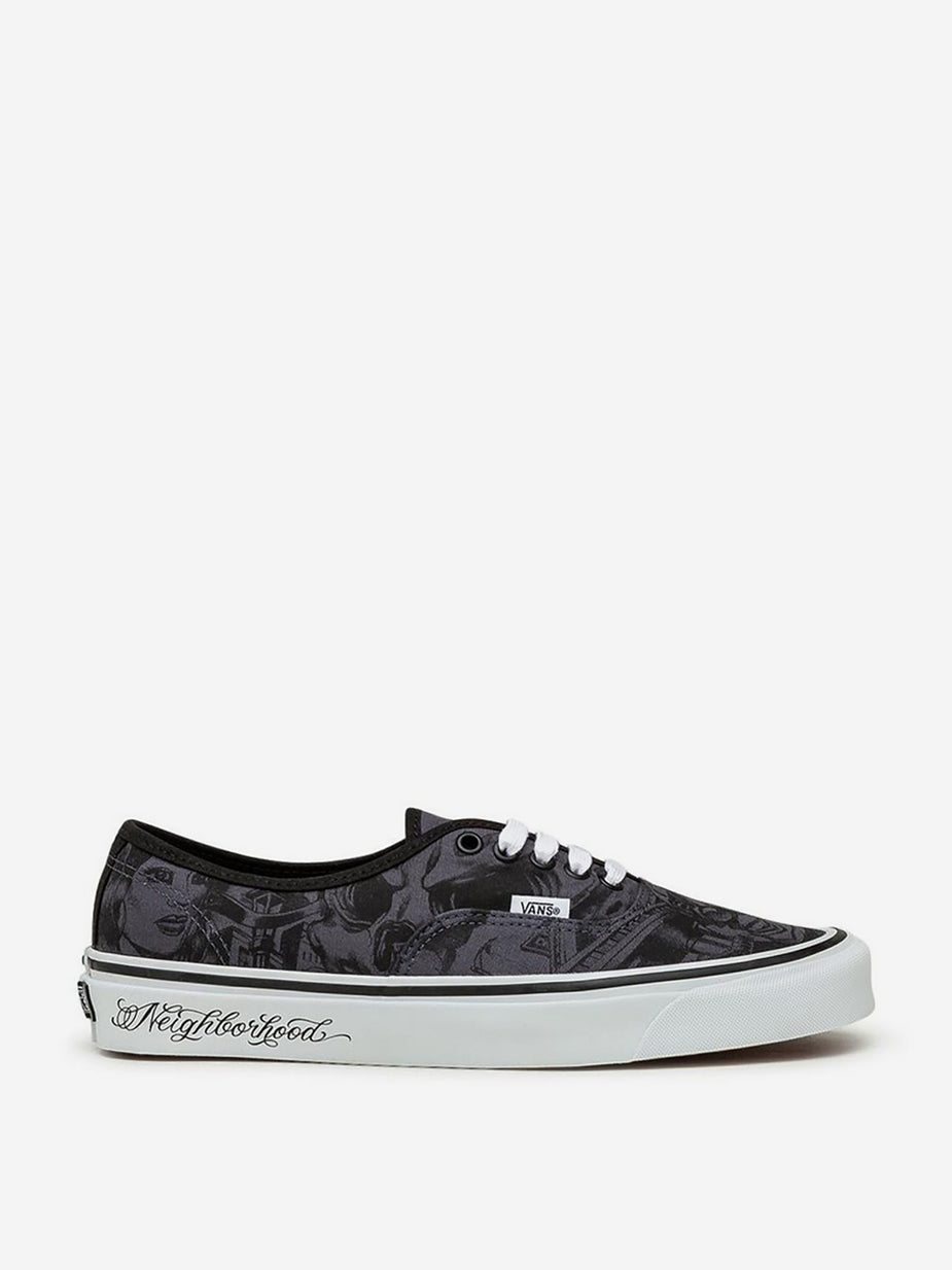 Vans Vans x Neighborhood x Mister Cartoon UA Authentic 44 DX - Black - Black