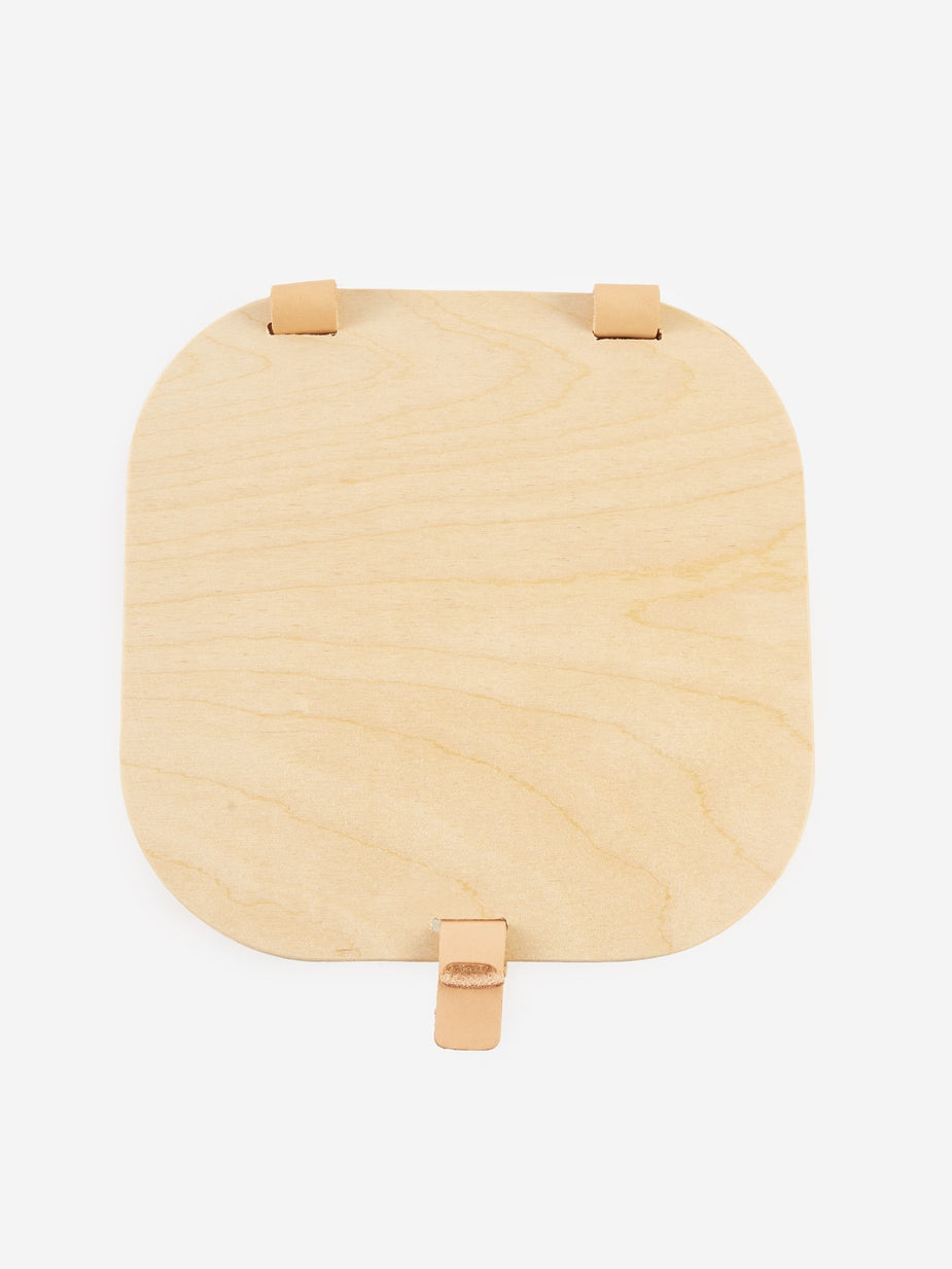 Verso Verso Lastu Birch Basket With Lid - Small - Neutrals