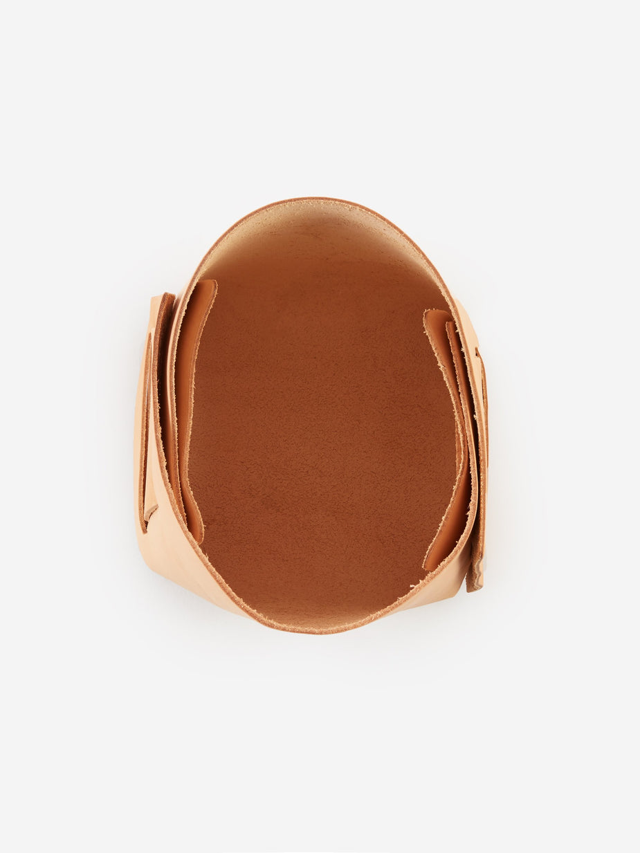 Verso Verso Kori Leather Box - Medium - Neutrals