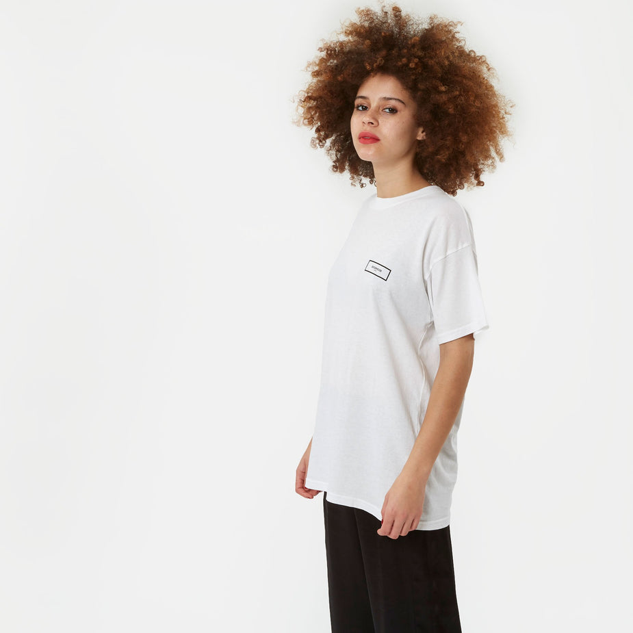 Goods By Goodhood Goods by Goodhood Mini Logo T-Shirt - White - White