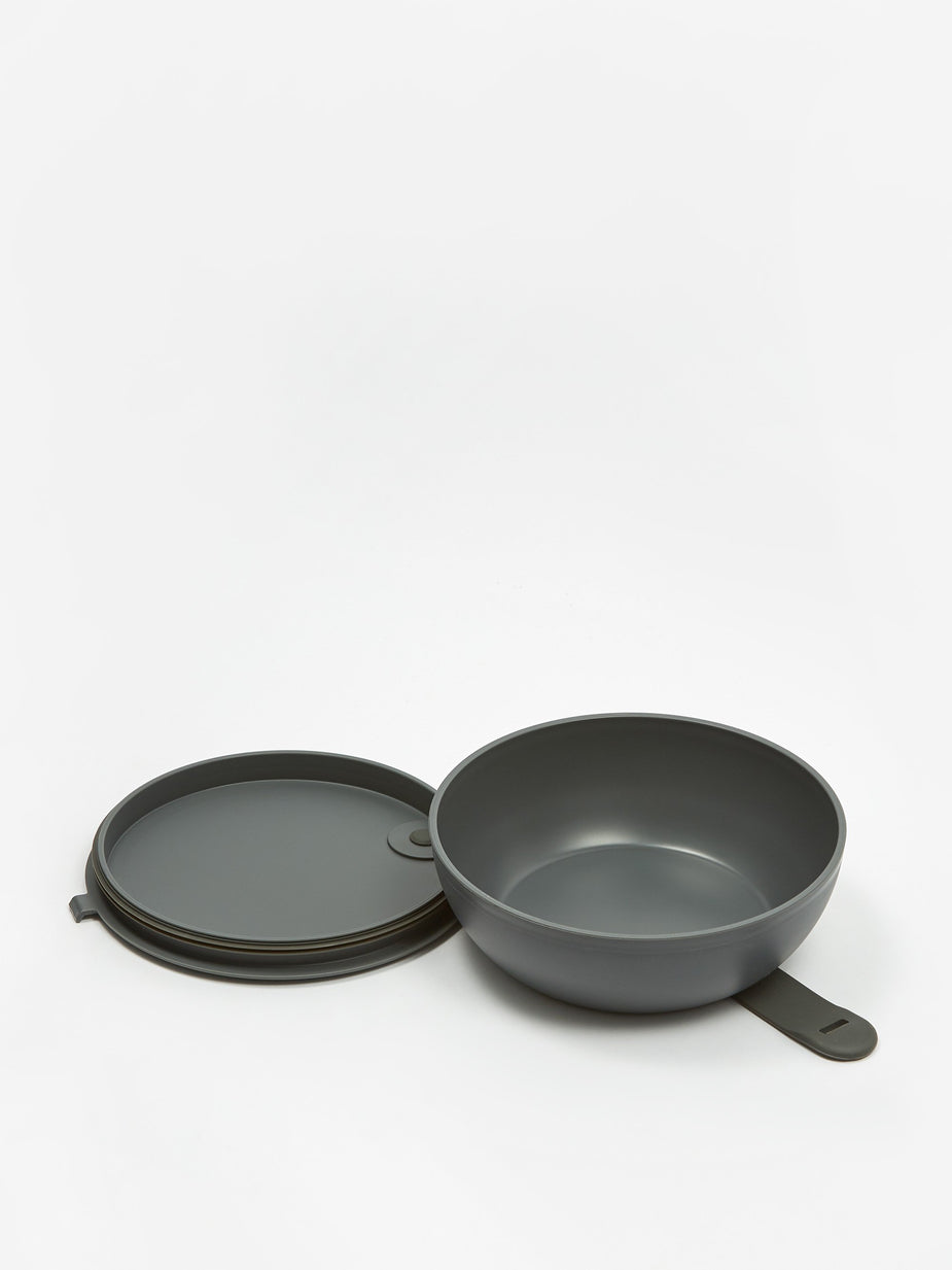 W&P Design W&P Design The Porter Bowl Plastic - Charcoal - Grey