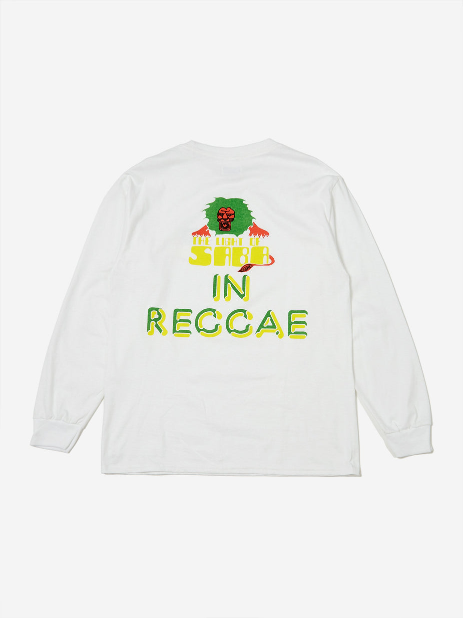 Wacko Maria Wacko Maria Crew Neck Long Sleeve T-Shirt (Type - White - White
