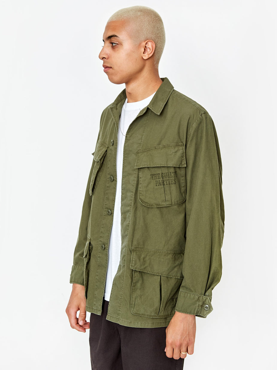 Wacko Maria Wacko Maria Fatigue Jacket Type 8 - Khaki - Neutrals