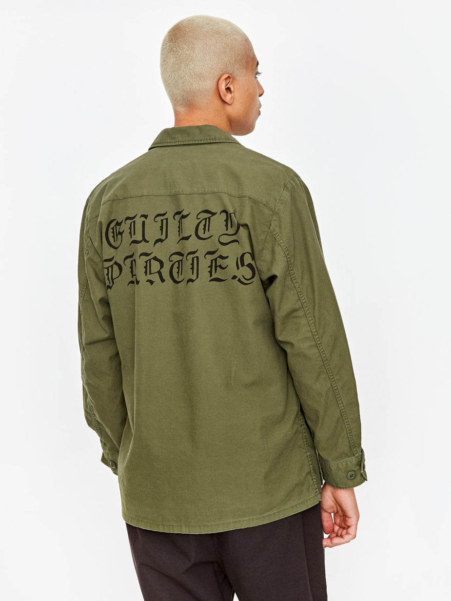 Wacko Maria Wacko Maria Fatigue Jacket Type 8 - Khaki - Neutrals