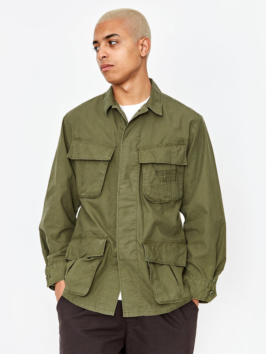 Wacko Maria Wacko Maria Fatigue Jacket Type 8 - Khaki - Neutrals