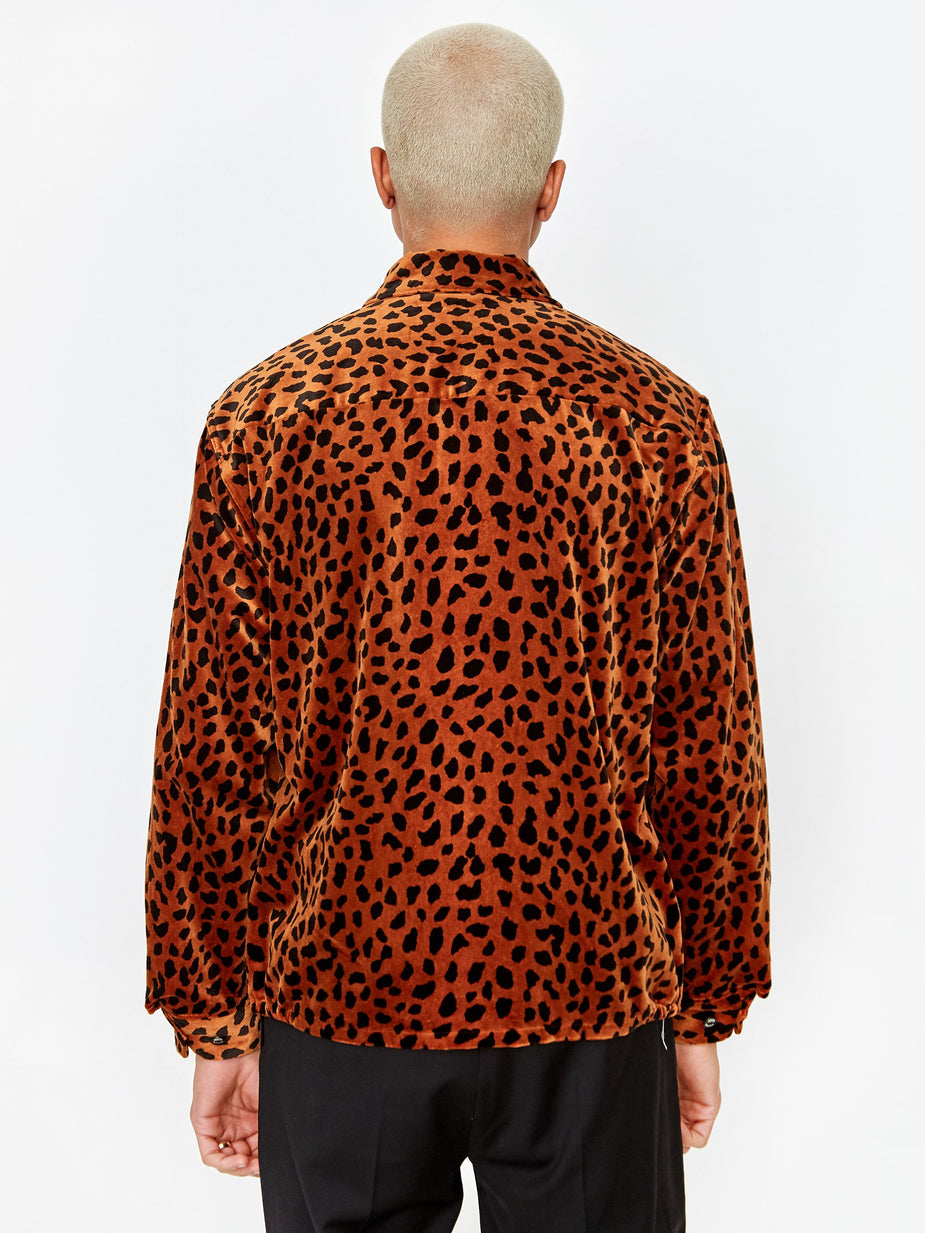 Wacko Maria Wacko Maria Leopard Drizzler Jacket Type 2 - Brown - Brown