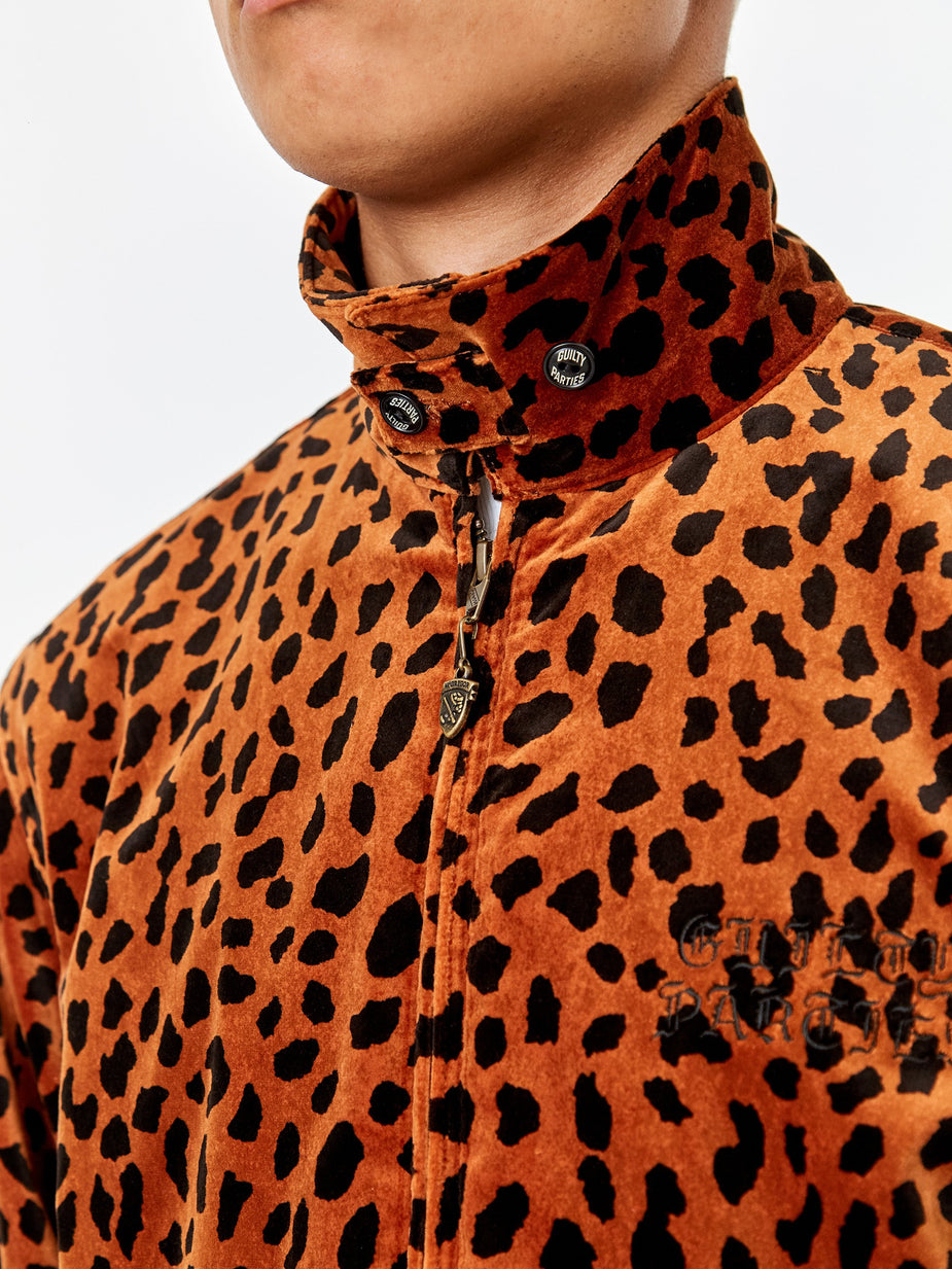 Wacko Maria Wacko Maria Leopard Drizzler Jacket Type 2 - Brown - Brown