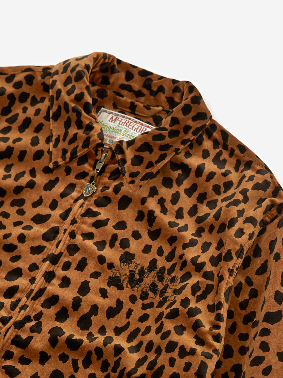 Wacko Maria Wacko Maria Leopard Drizzler Jacket Type 2 - Brown - Brown