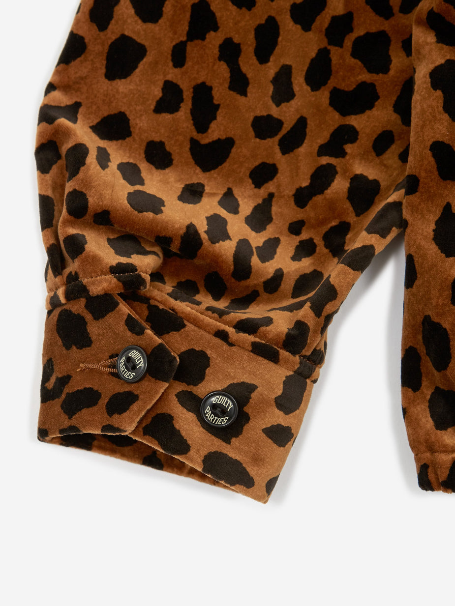 Wacko Maria Wacko Maria Leopard Drizzler Jacket Type 2 - Brown - Brown