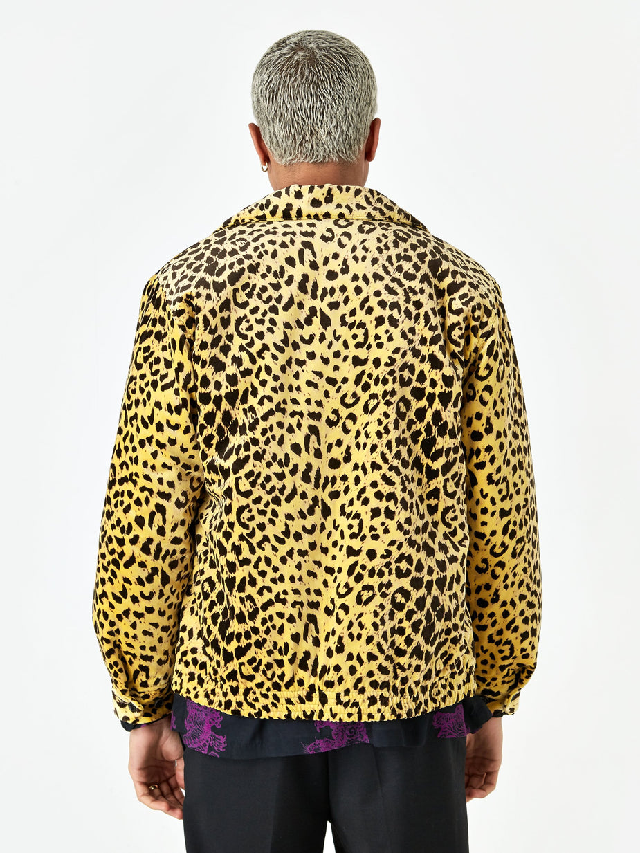 Wacko Maria Wacko Maria McGregor Leopard Anti Freeze Jacket - Yellow - Yellow