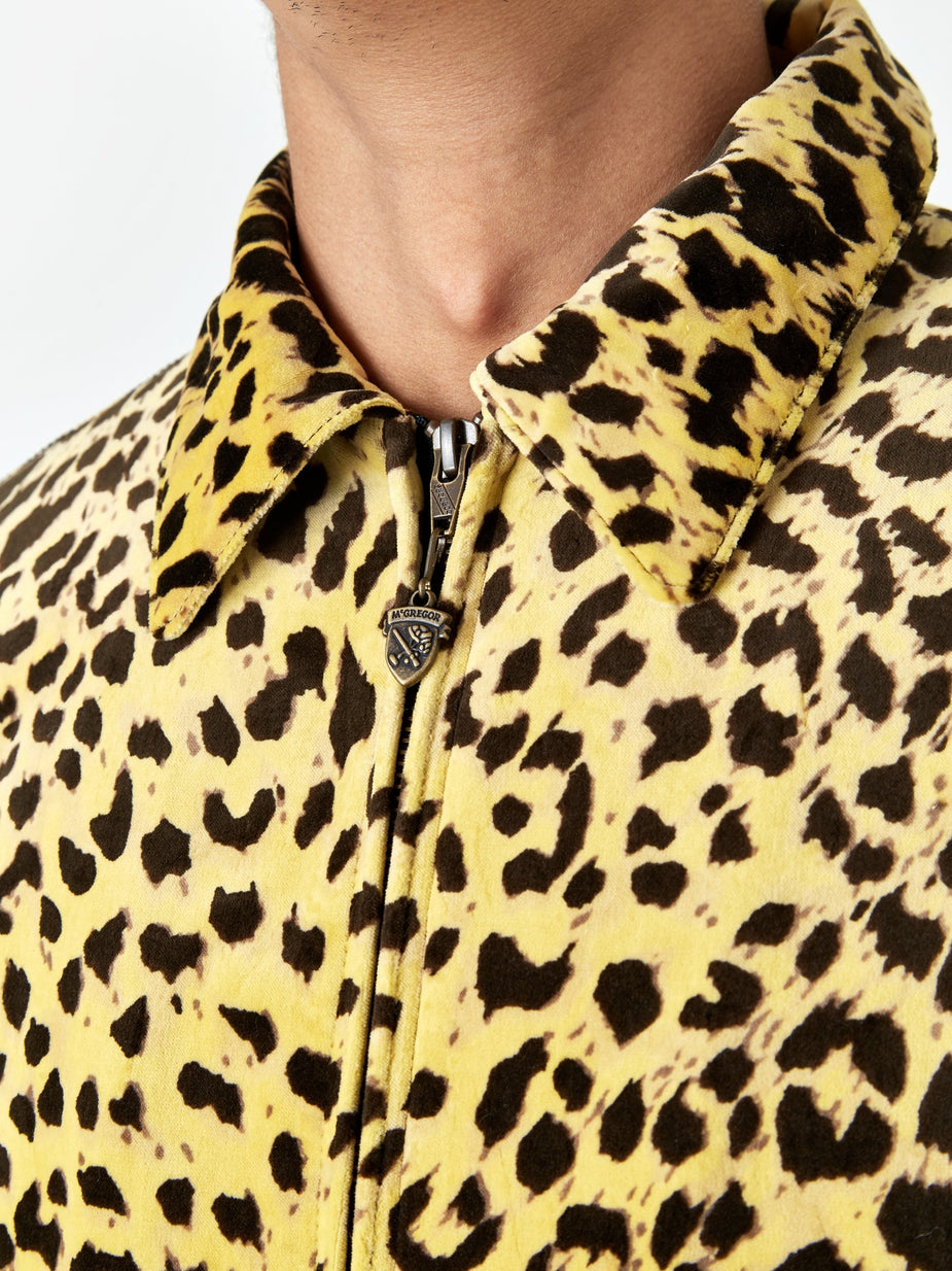 Wacko Maria Wacko Maria McGregor Leopard Anti Freeze Jacket - Yellow - Yellow