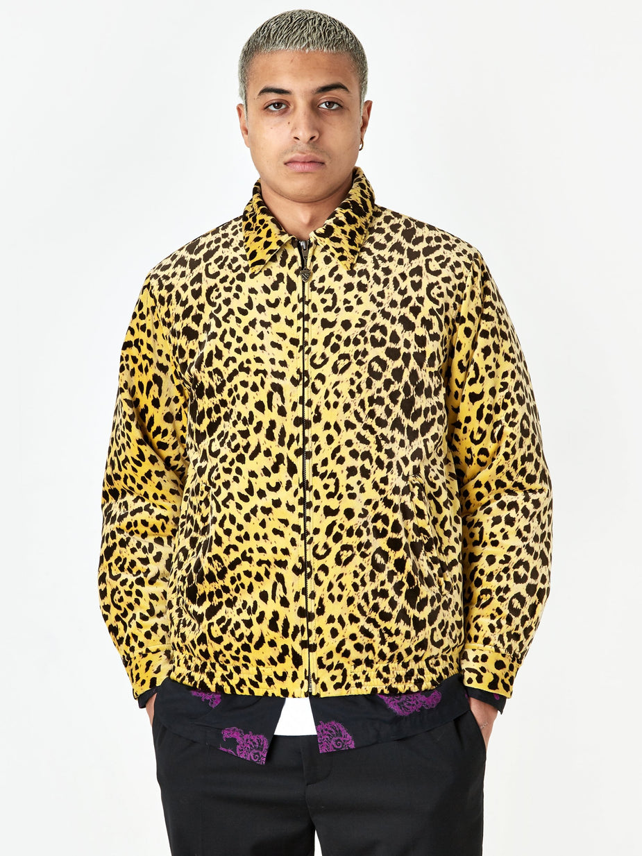 Wacko Maria Wacko Maria McGregor Leopard Anti Freeze Jacket - Yellow - Yellow