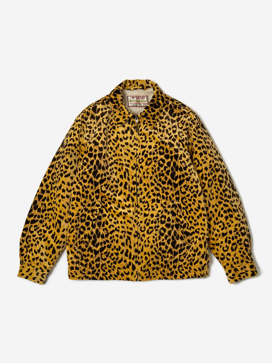 Wacko Maria Wacko Maria McGregor Leopard Anti Freeze Jacket - Yellow - Yellow