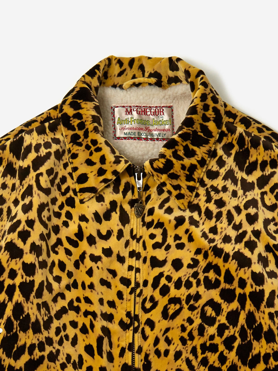 Wacko Maria Wacko Maria McGregor Leopard Anti Freeze Jacket - Yellow - Yellow