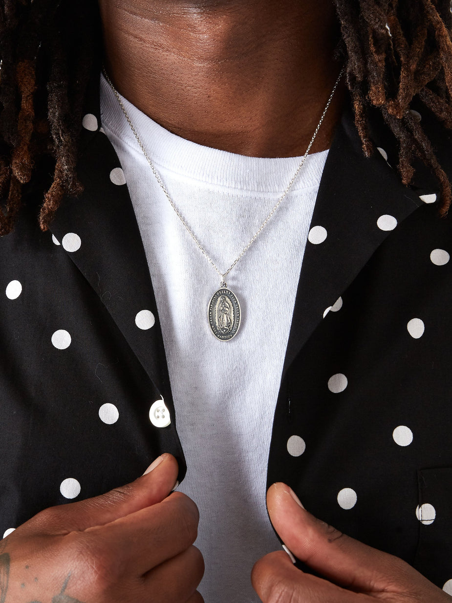 Wacko Maria Wacko Maria Medai Necklace (Type 1) - Silver - Silver