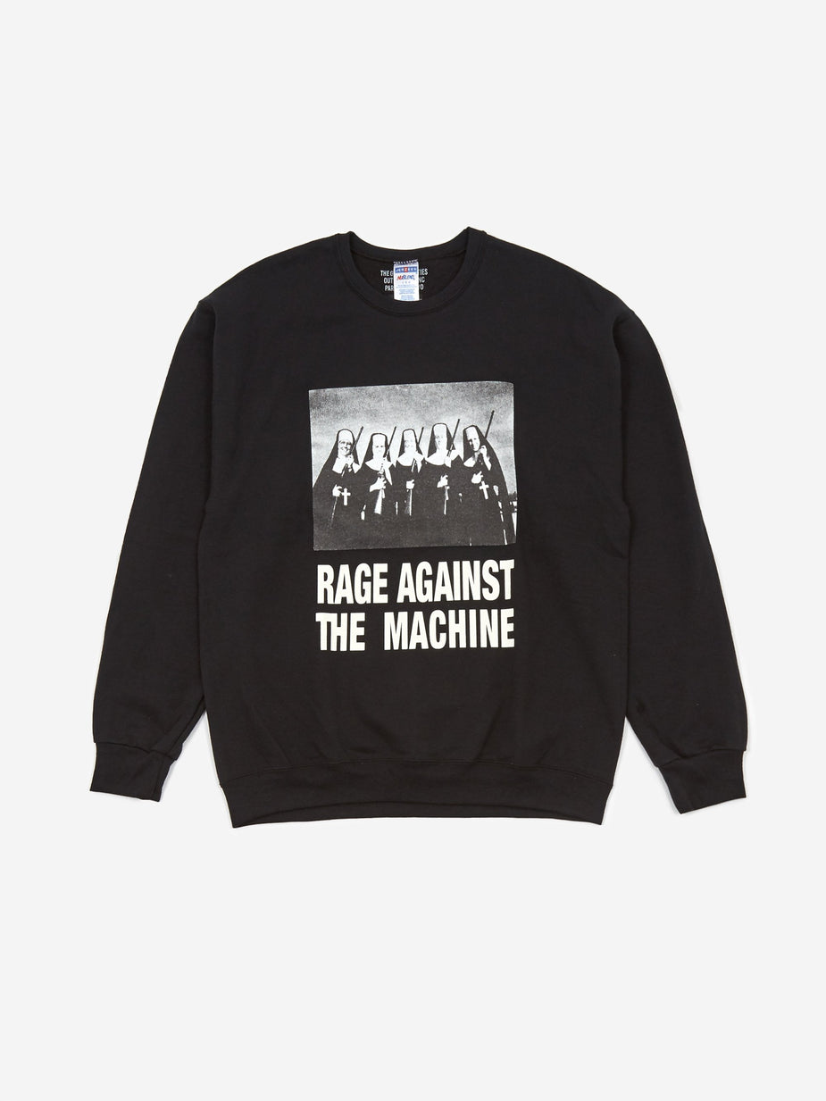 Wacko Maria Wacko Maria Rage Against The Machine Sweatshirt Type 4 - Black - Black