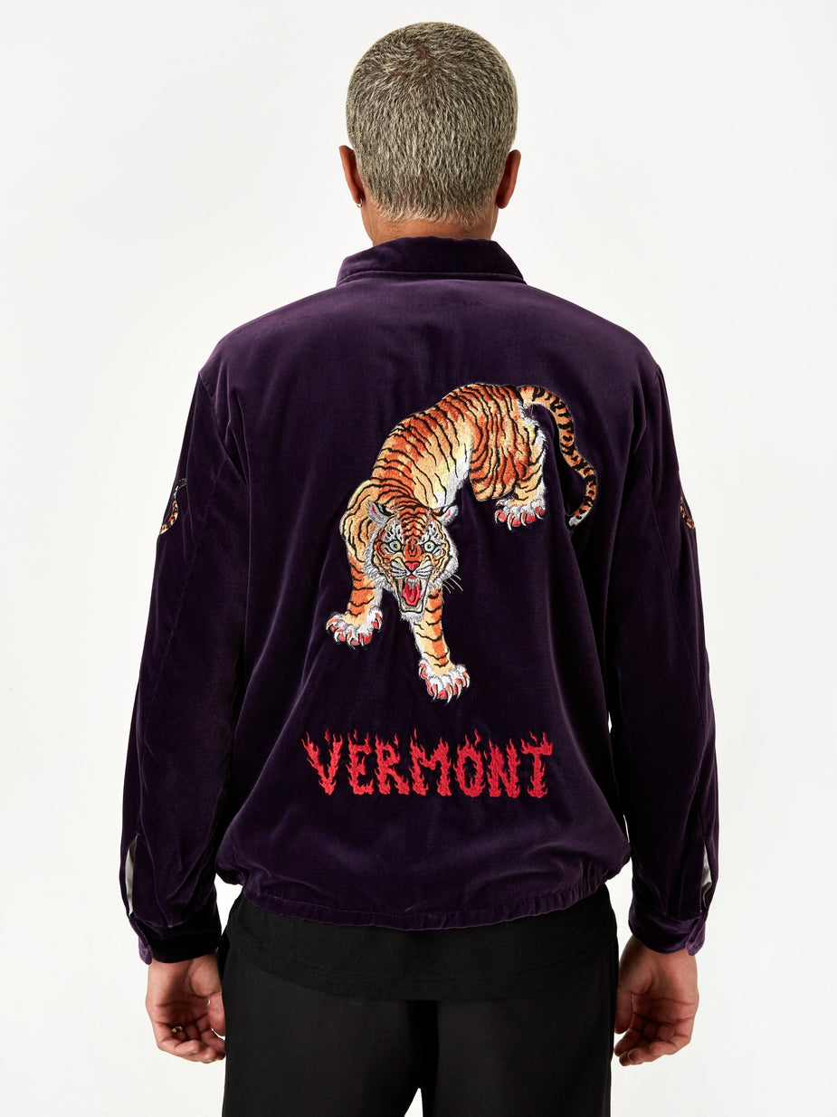Wacko Maria Wacko Maria x Tim Lehi Vietnam Jacket (Type-2) - Purple - Purple