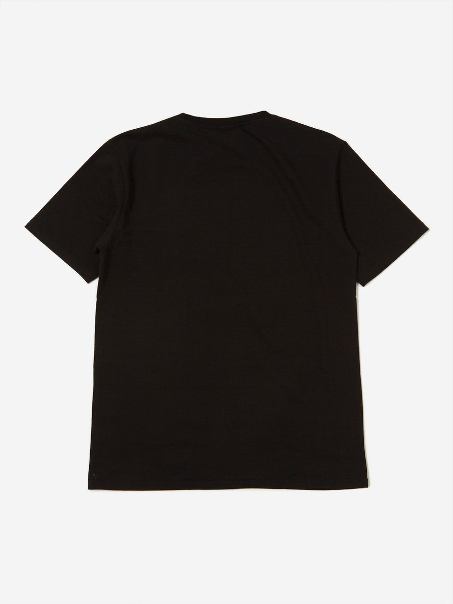 Wacko Maria Wacko Maria Washed Heavy Weight Crew Neck T-Shirt (Type 4) - Black - Black