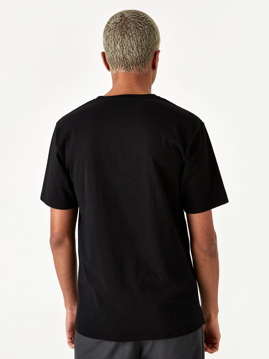 Wacko Maria Wacko Maria Washed Heavy Weight Crew Neck T-Shirt (Type 4) - Black - Black