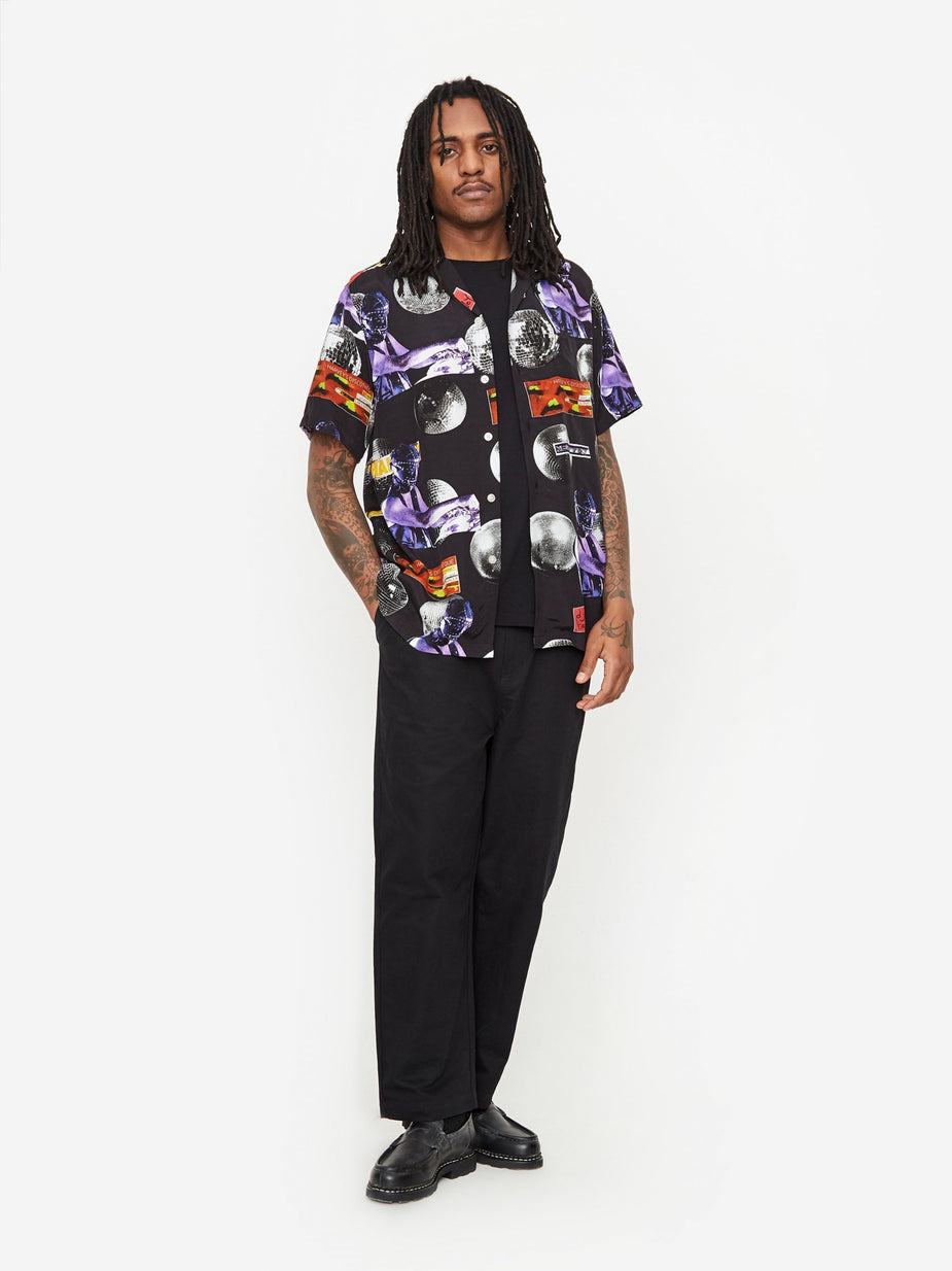 Wacko Maria Wacko Maria x DJ Harvey Shortsleeve Hawaiian Shirt - Black - Black