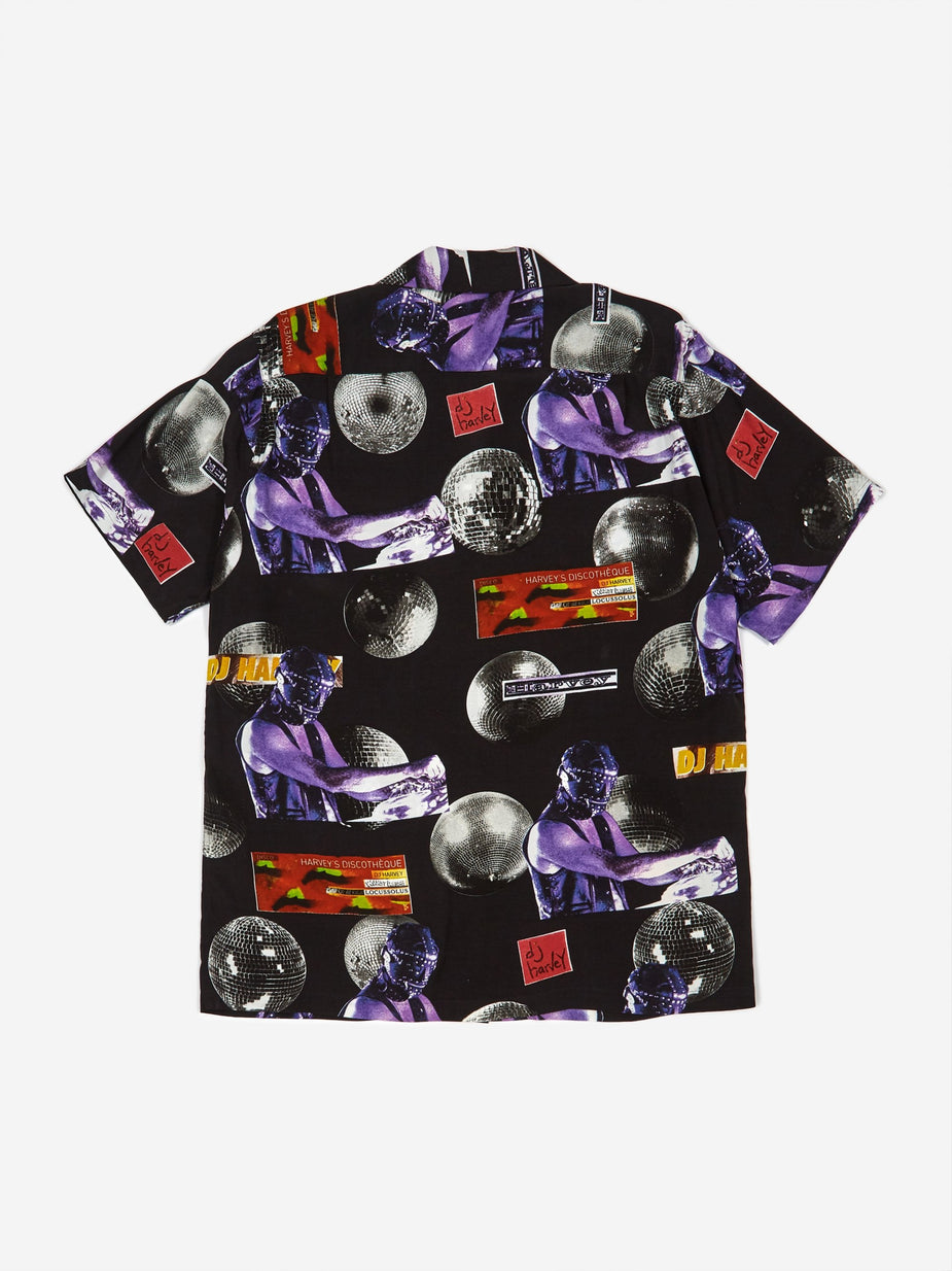 Wacko Maria Wacko Maria x DJ Harvey Shortsleeve Hawaiian Shirt - Black - Black