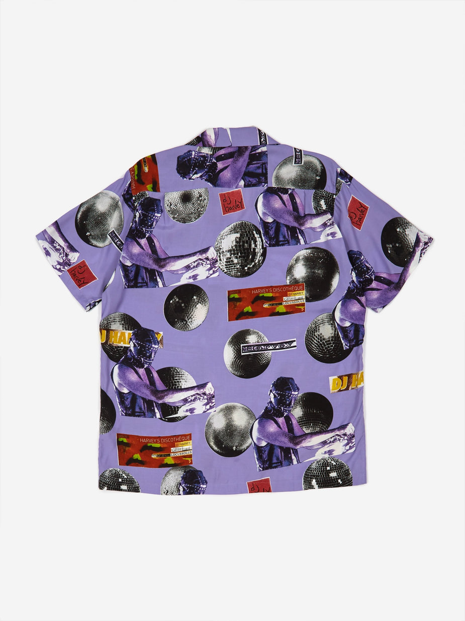 Wacko Maria Wacko Maria x DJ Harvey Shortsleeve Hawaiian Shirt - Purple - Purple