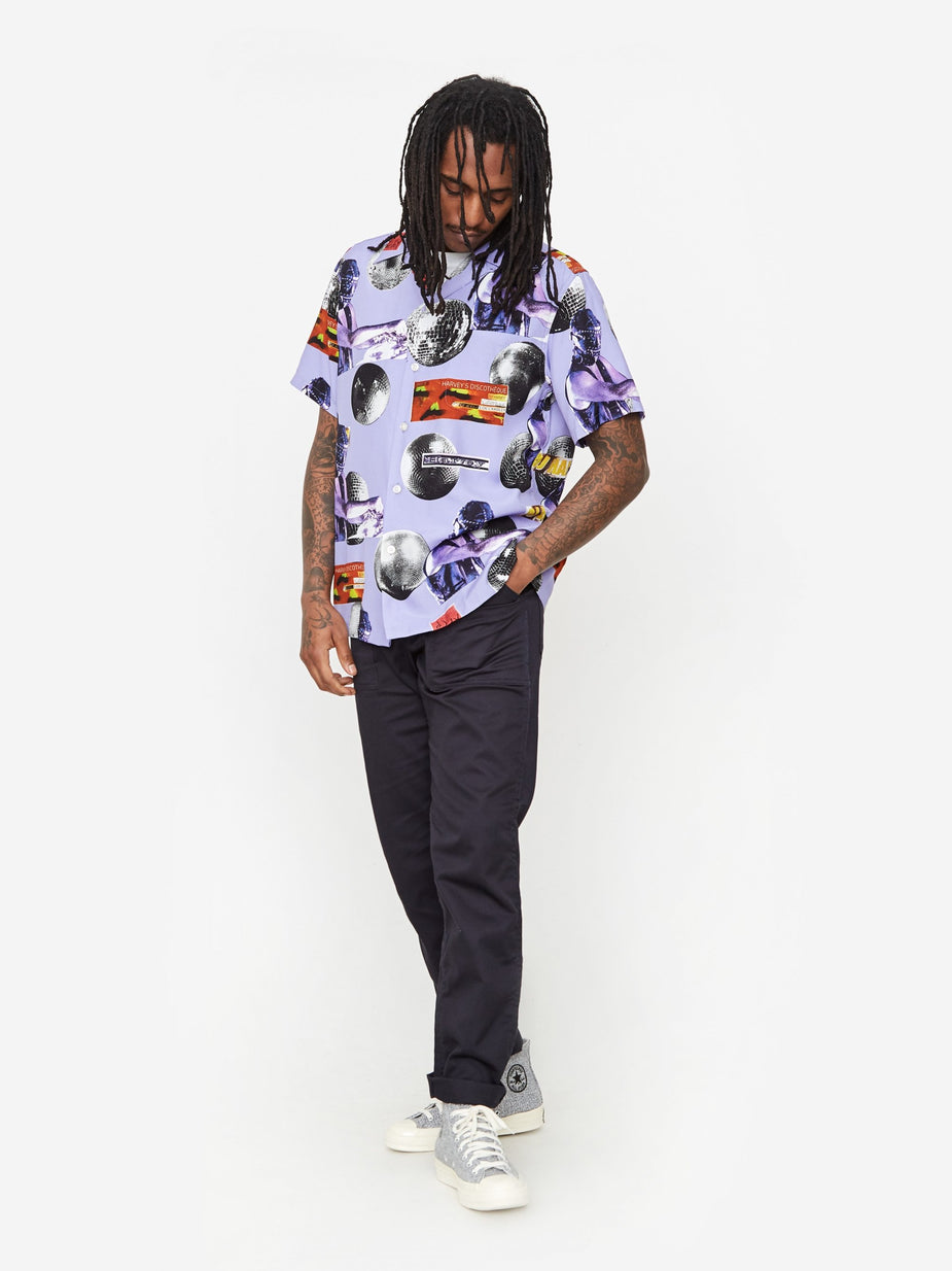 Wacko Maria Wacko Maria x DJ Harvey Shortsleeve Hawaiian Shirt - Purple - Purple