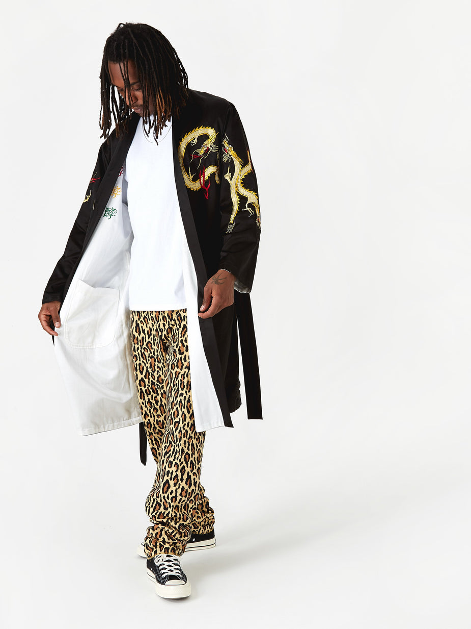 Wacko Maria Wacko Maria Gown Coat (Type-3) - Black/White - Black