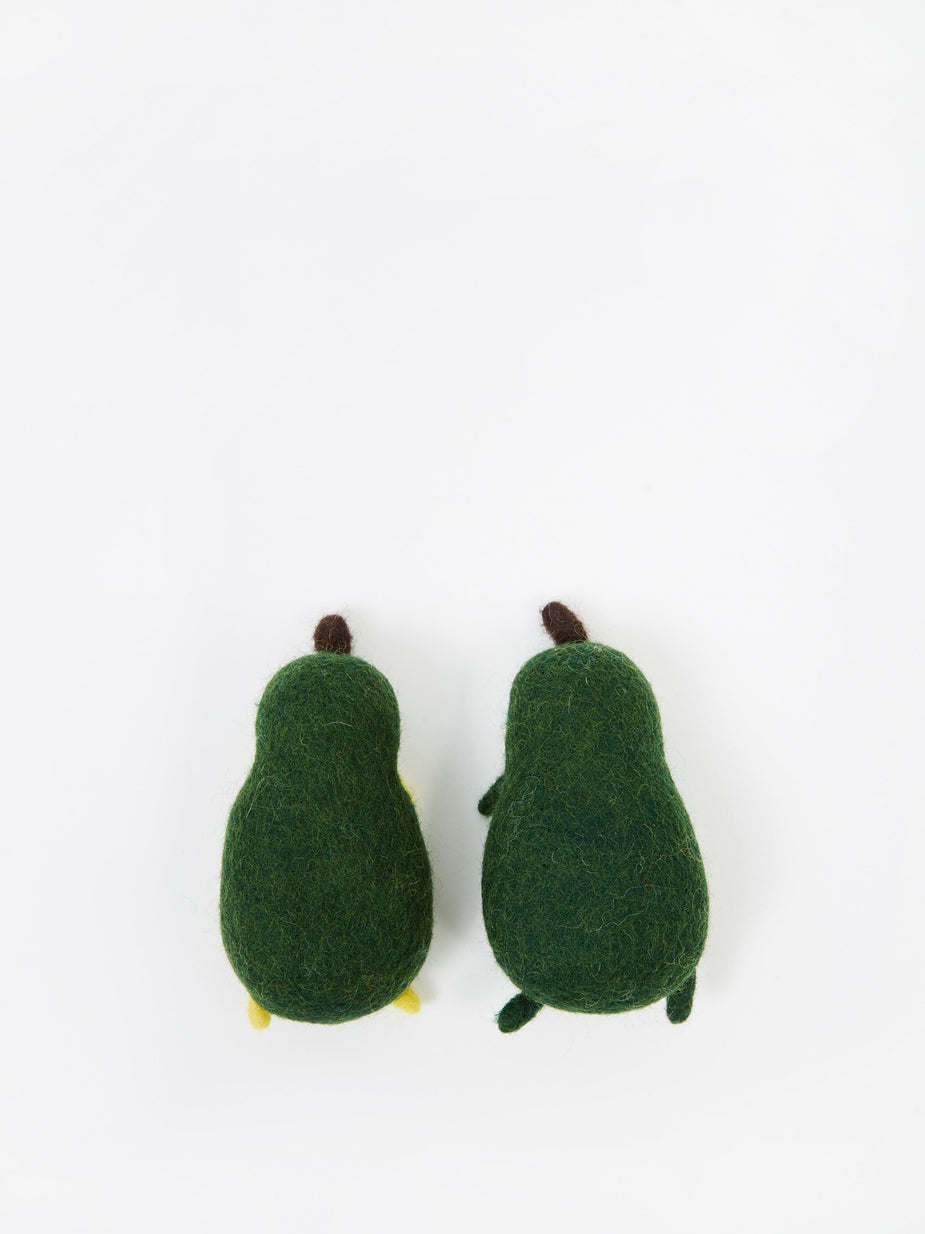 Ware Of The Dog Ware Of The Dog Felted Wool Pet Toy - Avocado - Green