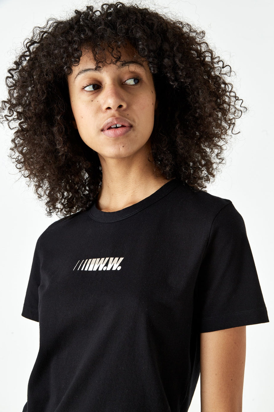 Wood Wood Wood Wood Aria Shortsleeve T-Shirt - Black - Black