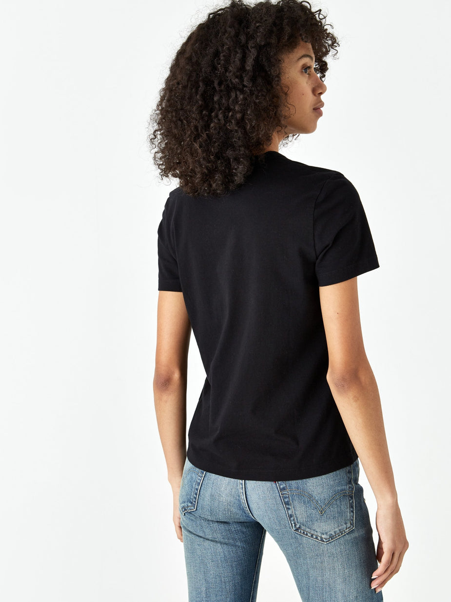 Wood Wood Wood Wood Aria Shortsleeve T-Shirt - Black - Black