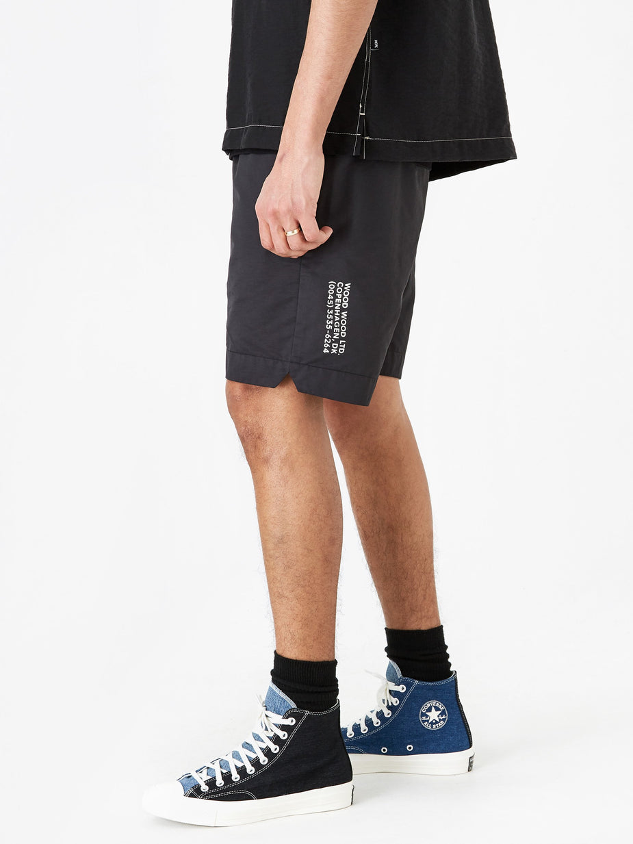 Wood Wood Wood Wood Baltazar Short - Black - Black