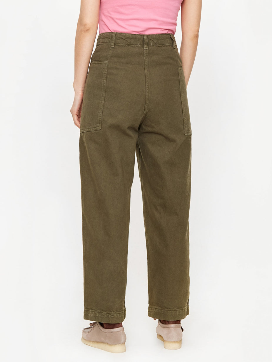 Wood Wood Wood Wood Billie Trouser - Dark Green - Green