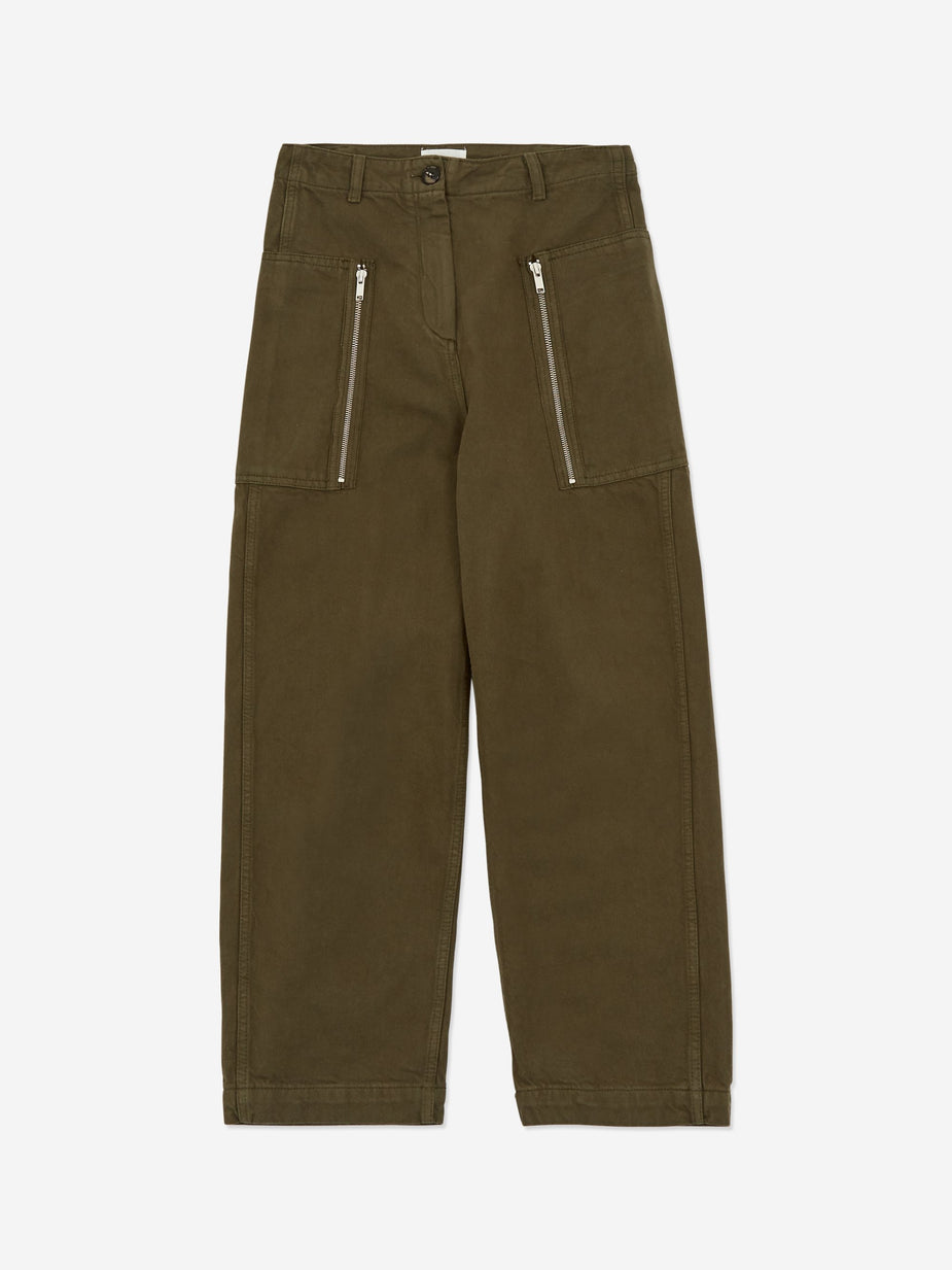 Wood Wood Wood Wood Billie Trouser - Dark Green - Green