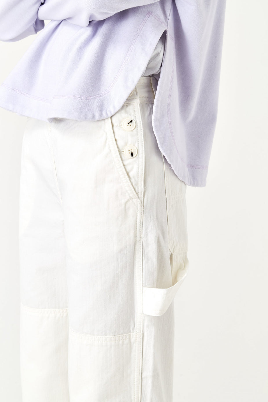 Wood Wood Wood Wood Esther Trouser - Off White - White