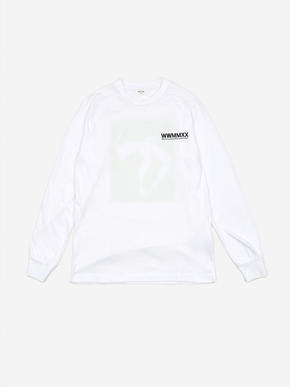 Wood Wood Wood Wood Han Longsleeve T-Shirt - Bright White - White