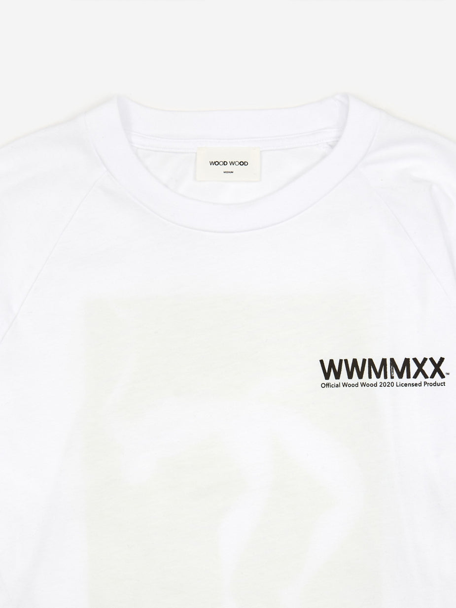 Wood Wood Wood Wood Han Longsleeve T-Shirt - Bright White - White