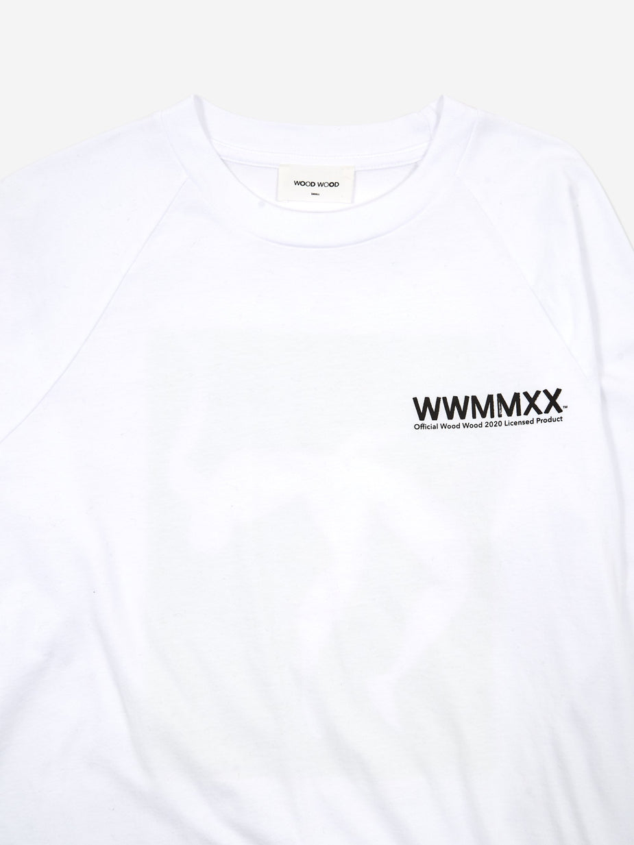 Wood Wood Wood Wood Han Longsleeve T-Shirt - Bright White - White