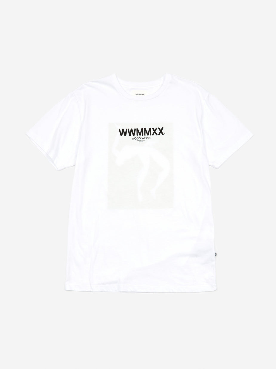 Wood Wood Wood Wood High Jump T-Shirt - Bright White - White