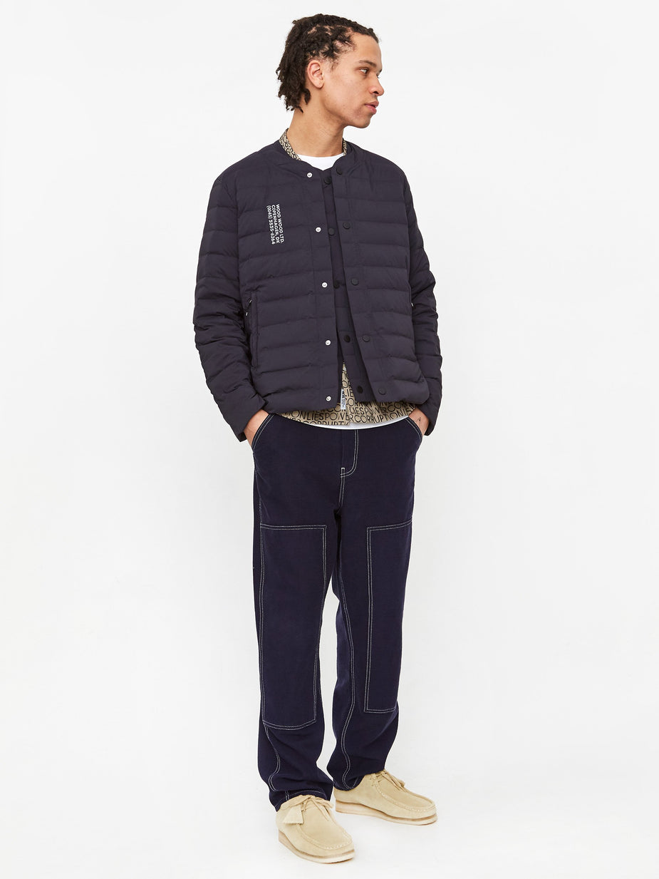 Wood Wood Wood Wood Keanu Light Padded Jacket - Navy - Blue