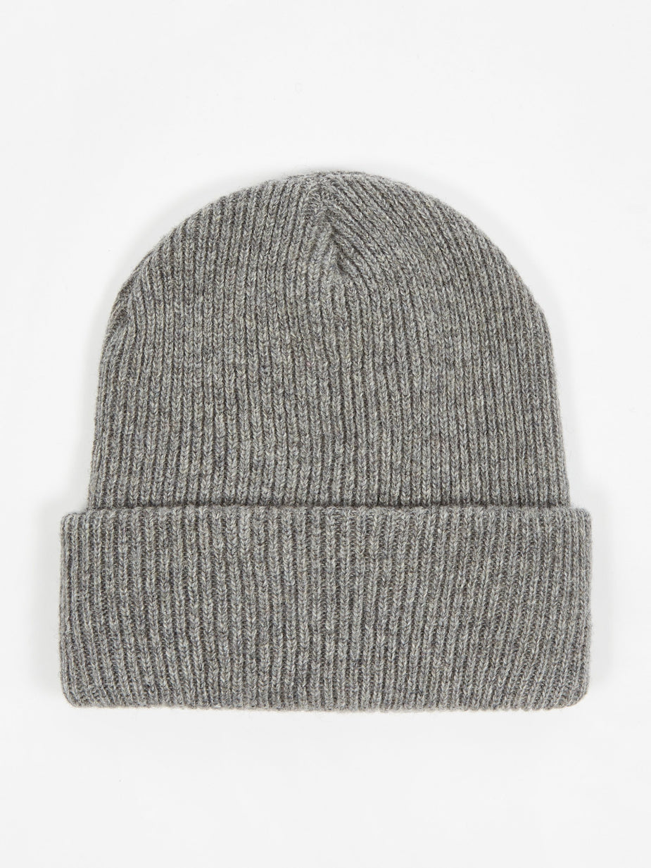 Wood Wood Wood Wood Mande Beanie Hat - Grey Melange - Grey