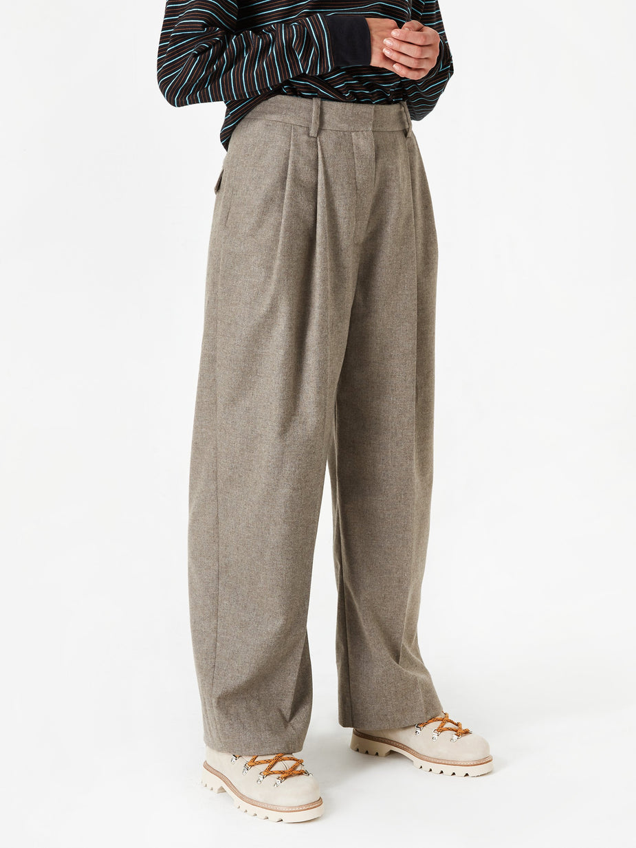 Wood Wood Wood Wood Sunna Trouser - Sand - Other