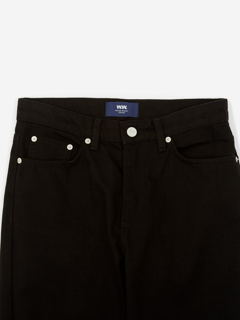 Wood Wood Wood Wood Eve Cropped Jeans - Black - Black