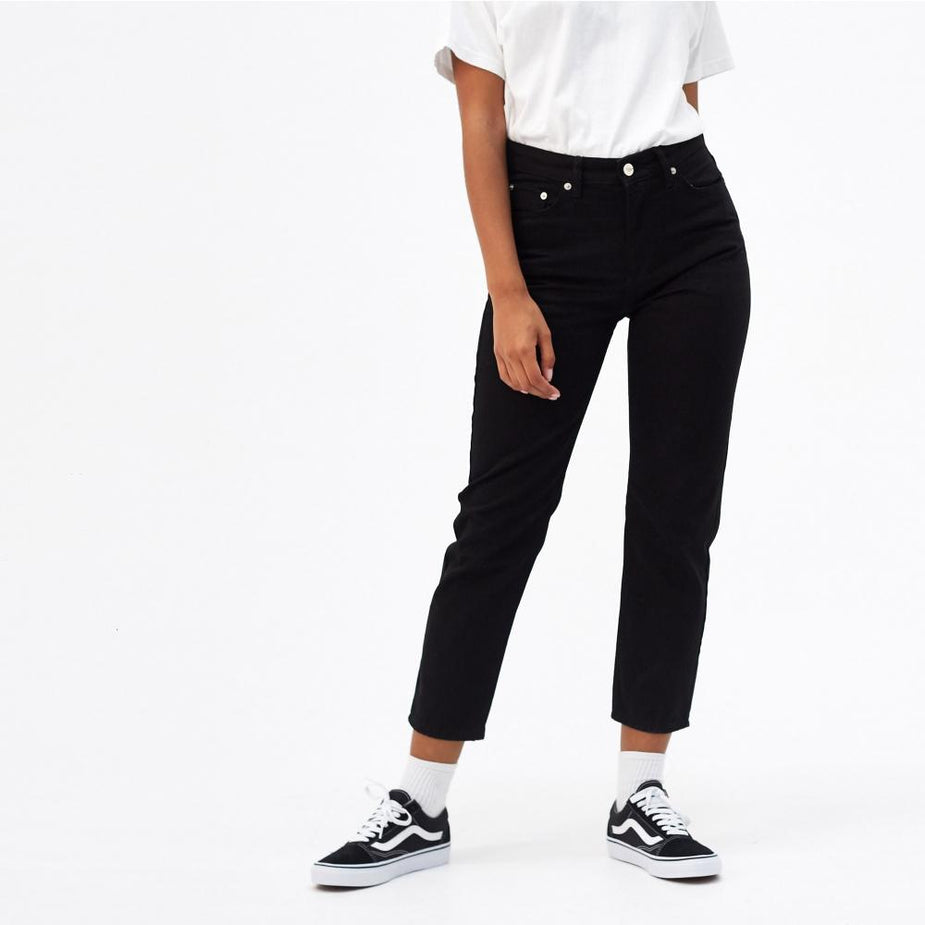 Wood Wood Wood Wood Eve Cropped Jeans - Black - Black