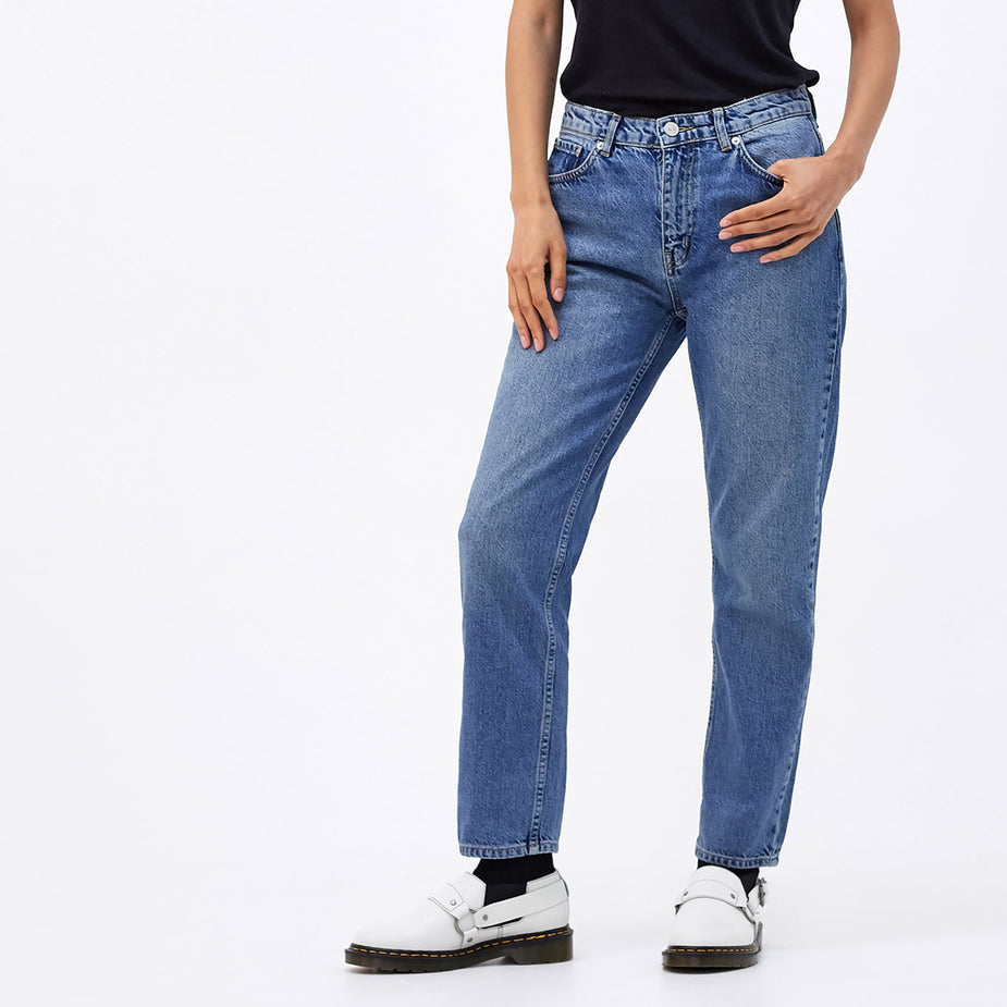 Wood Wood Wood Wood Eve Cropped Jeans - Blue - Blue