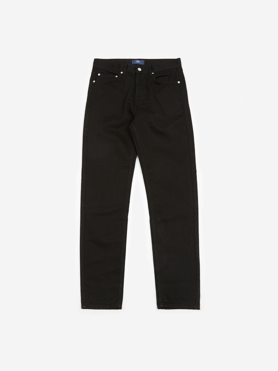 Wood Wood Wood Wood Bob Jeans - Black - Black