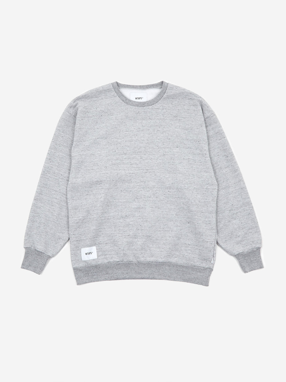WTAPS WTAPS Academy Crewneck Sweatshirt - Grey - Grey