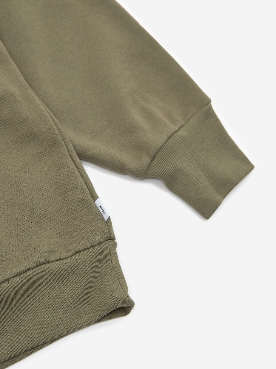 WTAPS WTAPS Academy Hooded Sweatshirt - Olive Drab - Green